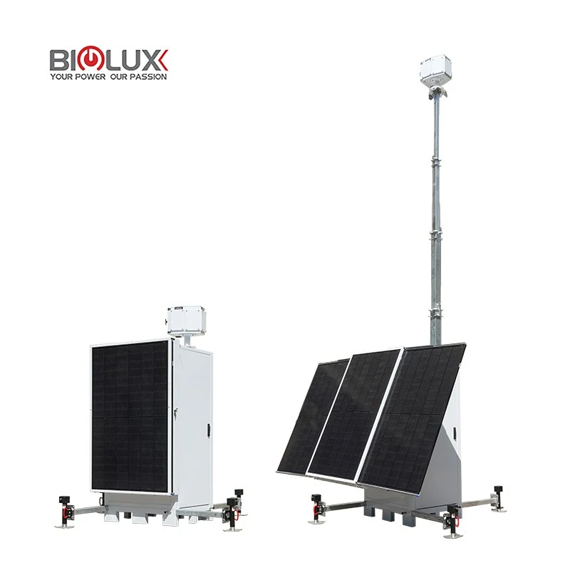 HiCUBE Solar CCTV Tower factory